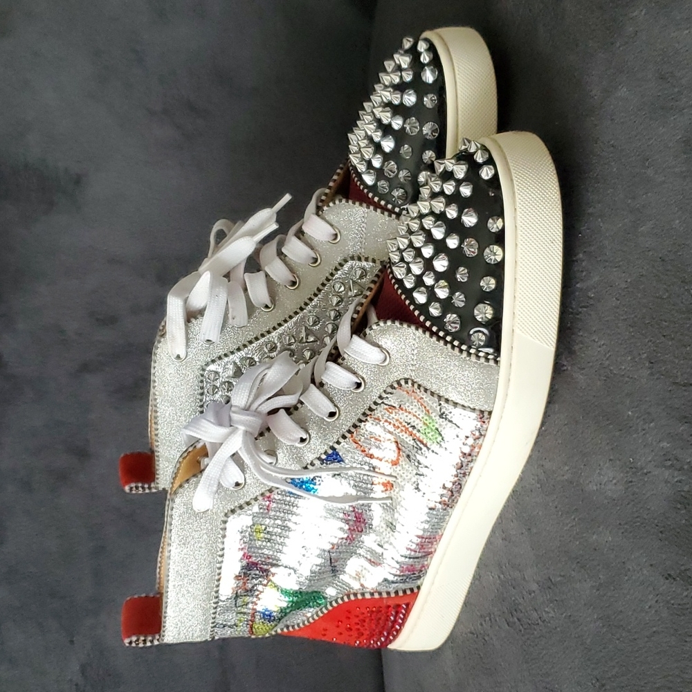 Christian Louboutin Graffiti high spikes